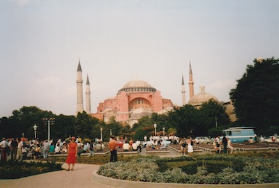 Hagia Sophia, Istanbul, 1988 (photo from the Braysher collection).