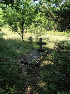 Grave at Oteševo, Northern Macedonia, which is possibly the last resting place of František Štěrba.