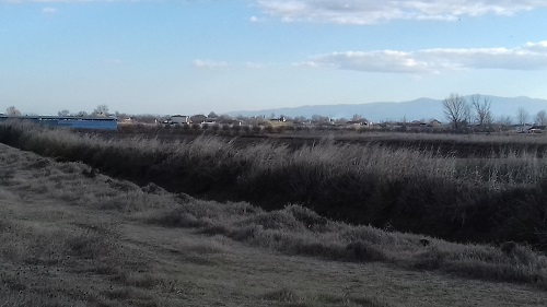 Direction of 13th Black Watch attack on Homondos in October 1917. Photo by Alan Wakefield.