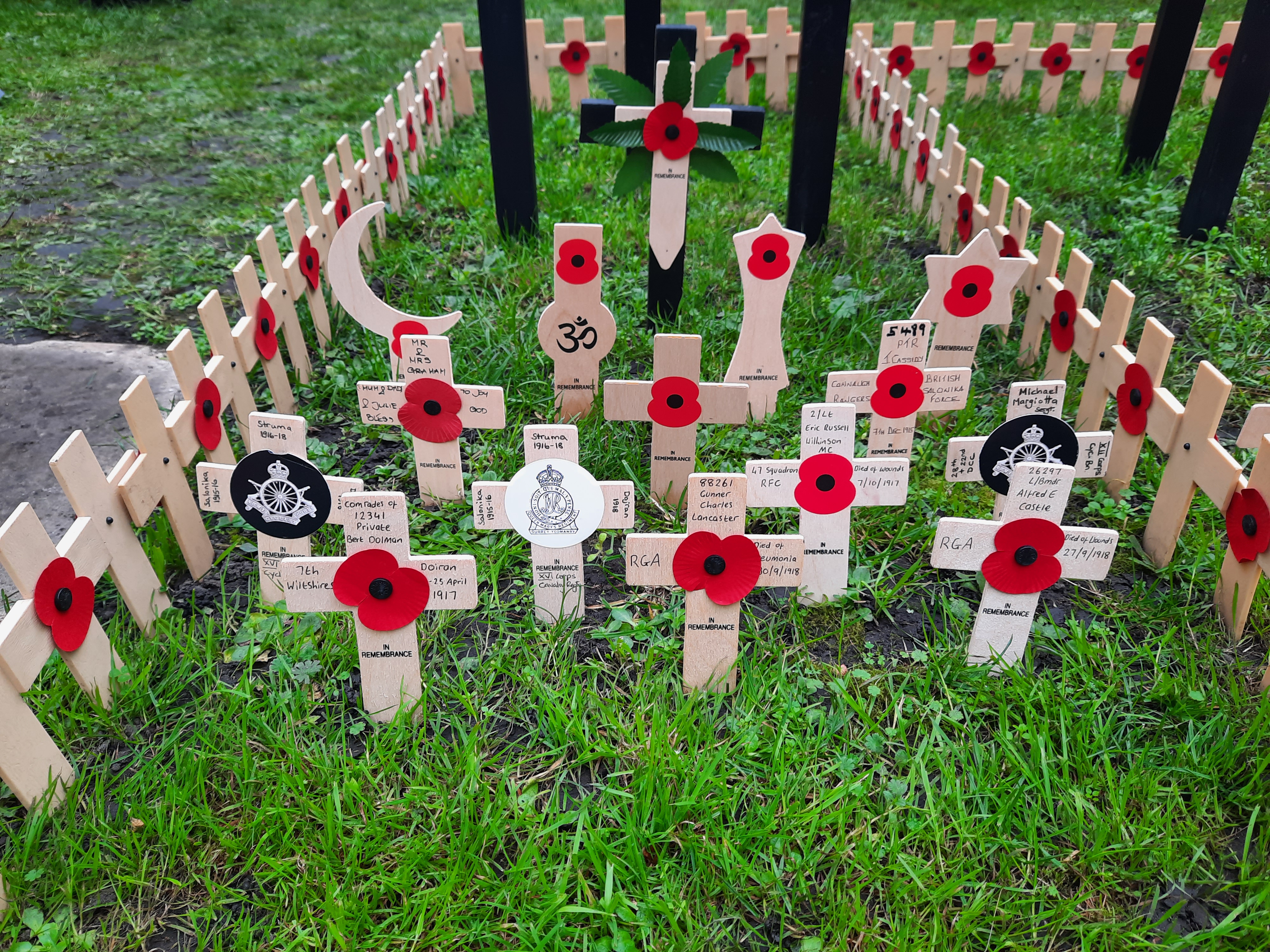 RBL Field of Remembrance 2024 – Salonika Campaign Society, 1915-1918
